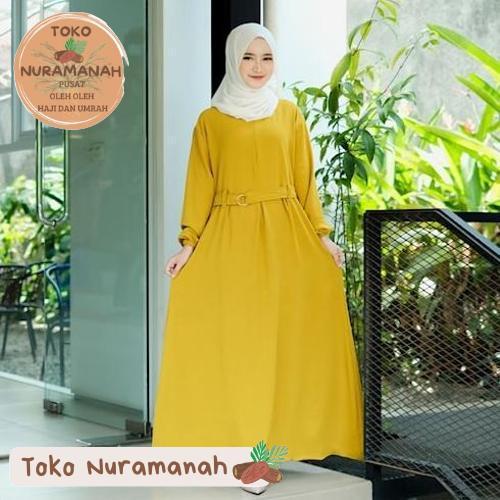 Baju Gamis Muslim Wanita Terbaru Gamis Lebaran [Toko Nuramanah]