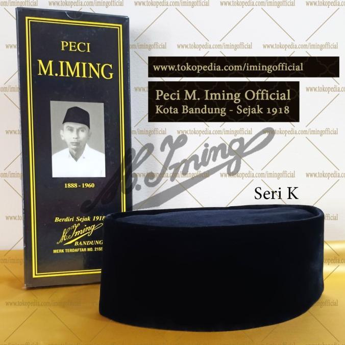 Peci M. Iming Original - Peci Polos Seri K
