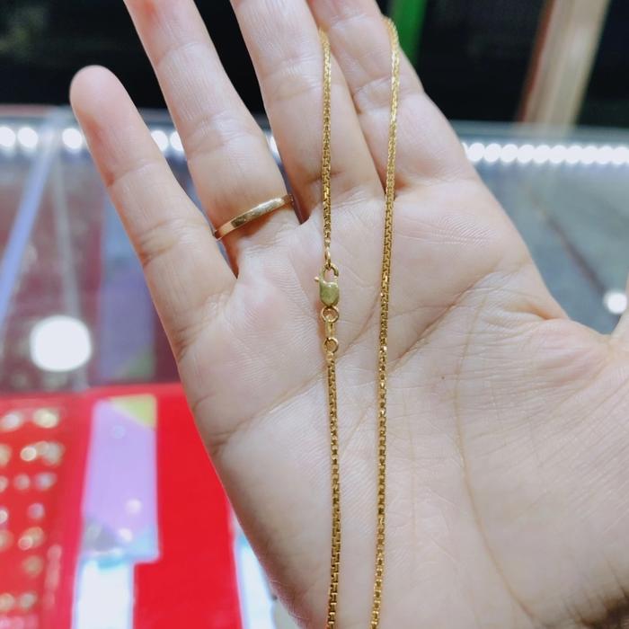 Kalung italy emas asli berat 3gram kadar 375