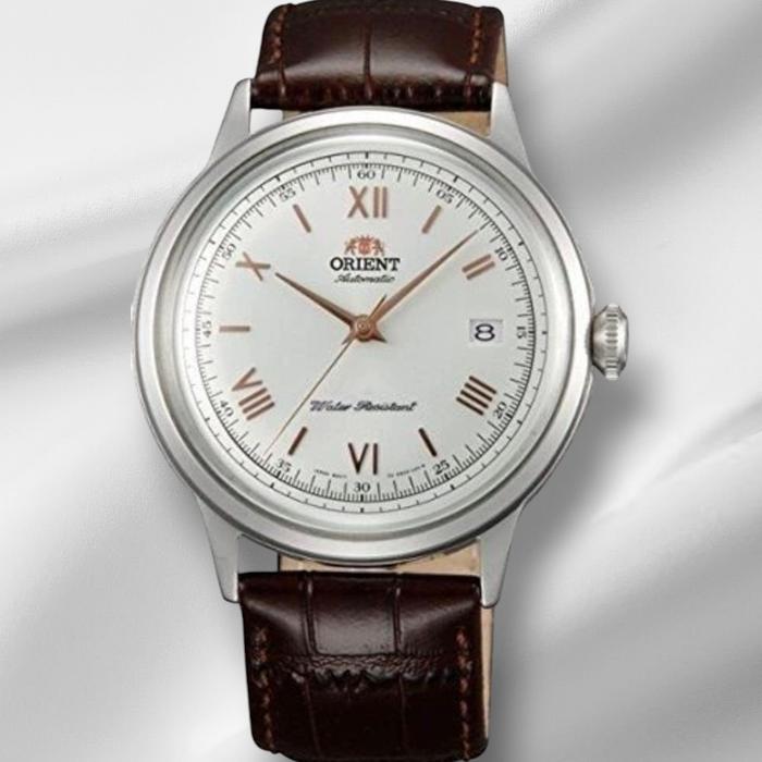 Orient FAC00008W0 Jam Tangan Pria Kulit Coklat Automatic Original