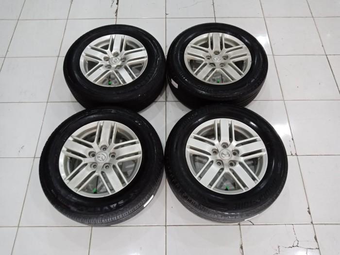 PELEK MOBIL BEKAS TERMURAH STD MAZDA 8 RING 16 + BAN 215 65 R16 BISA UNTUK L300 SERENA