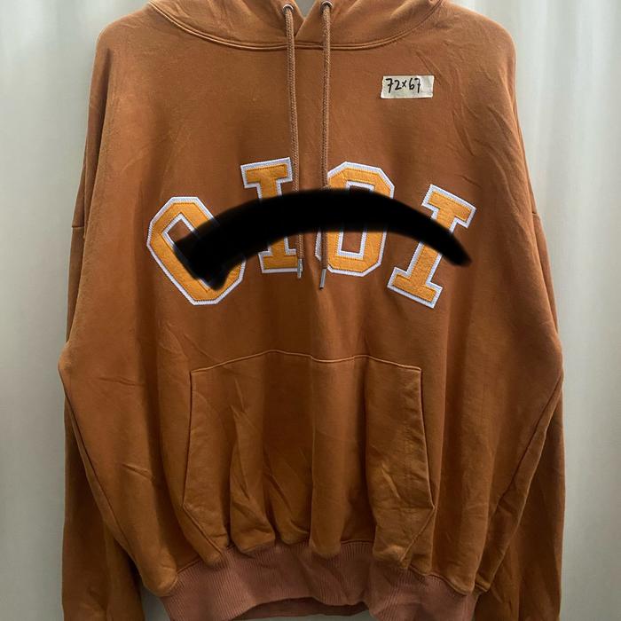 Hoodie oioi coksu coklat susu cakep