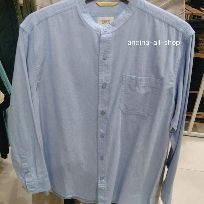 CAMEL ACTIVE Baju Koko Pria Lengan Panjang, Original