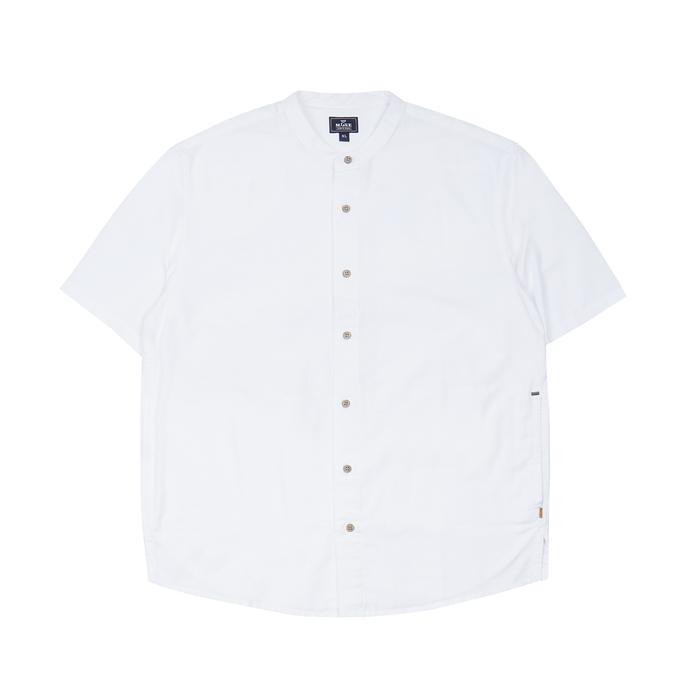Baju Koko MGEE Original - Baju Koko Lengan Pendek Original MGEE Alfero CKPR 101 White