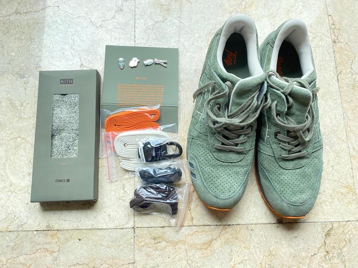 Sepatu Asics Ronnie Fieg x Gel Lyte 3 MIJ 'Mossad' [ORI]