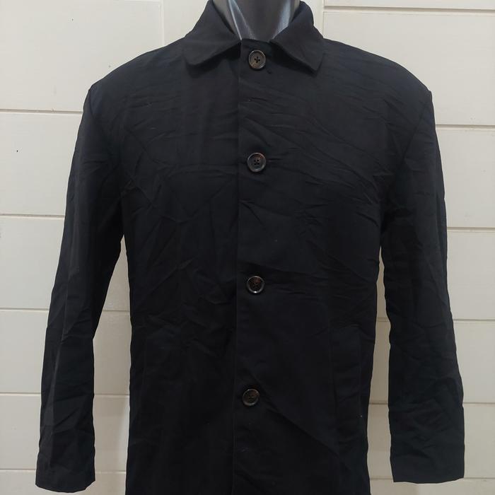 Jk homme coat pria warna hitam jaket pria size M