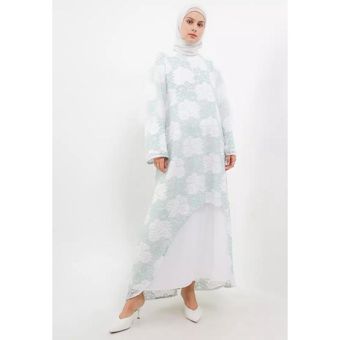 CARDINAL - GAMIS MUSLIM WANITA ORIGINAL - 7745 Femme Gamis Loose Fit