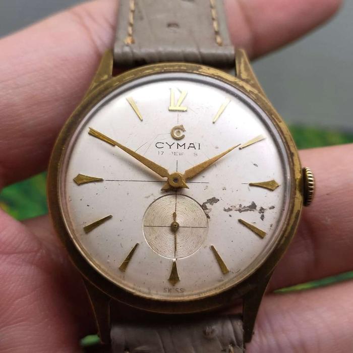 cyma x seikosa vintage watch
