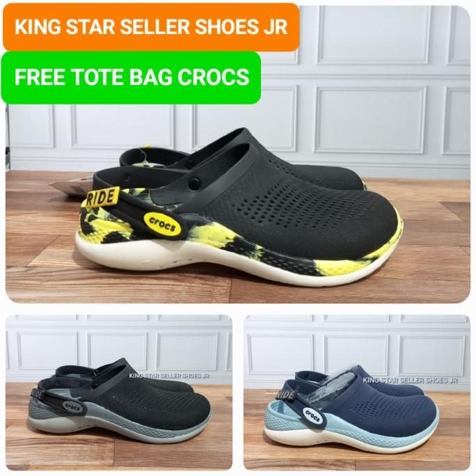 Sandal Crocs Lite Original Crocs Pria