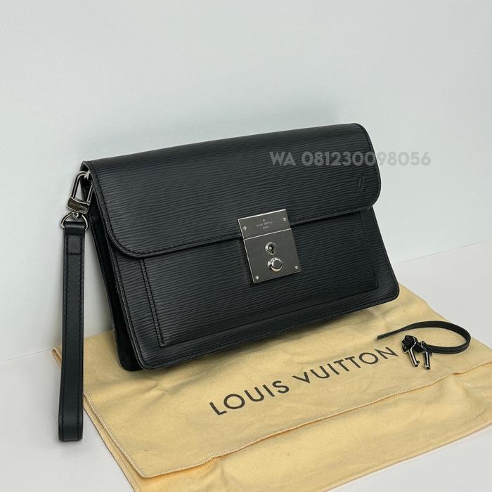 LOUIS VUITTON Epi Neo Belaia Dompet Tas Clutch Pouch Original