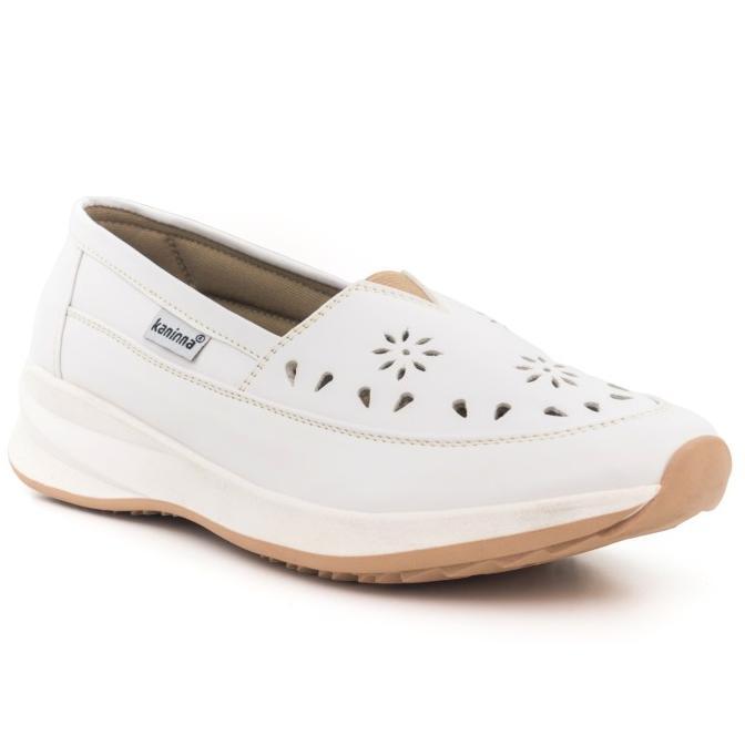CYLENA_ KANINNA STEFFY SEPATU SLIP ON WANITA IN WHITE