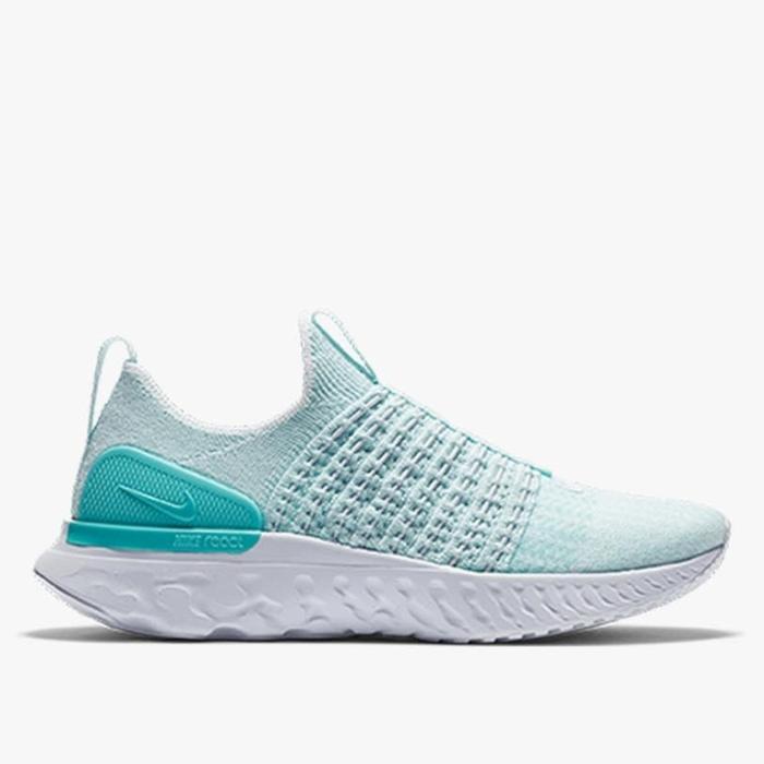Sepatu Nike React Phantom Flyknit 2 Mint White Women Original