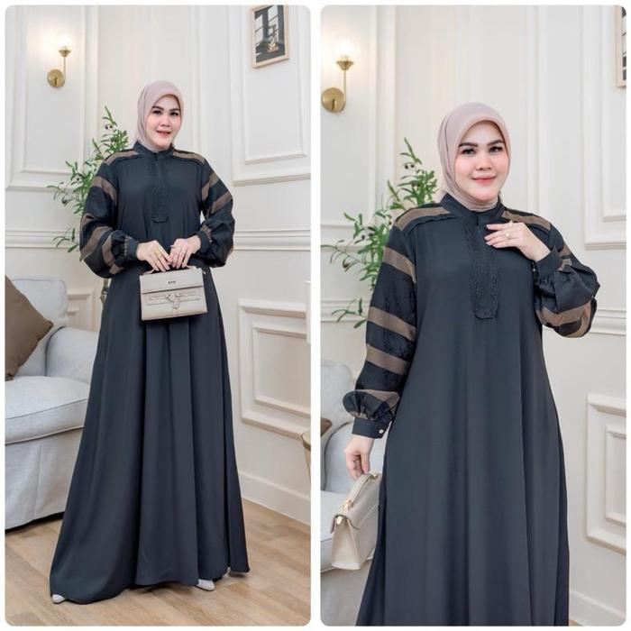 TISYA DRESS ONLY BY ARSYAKAYLA SYARI GAMIS SYARI MEWAH BRANDED ORIGINAL TERBARU