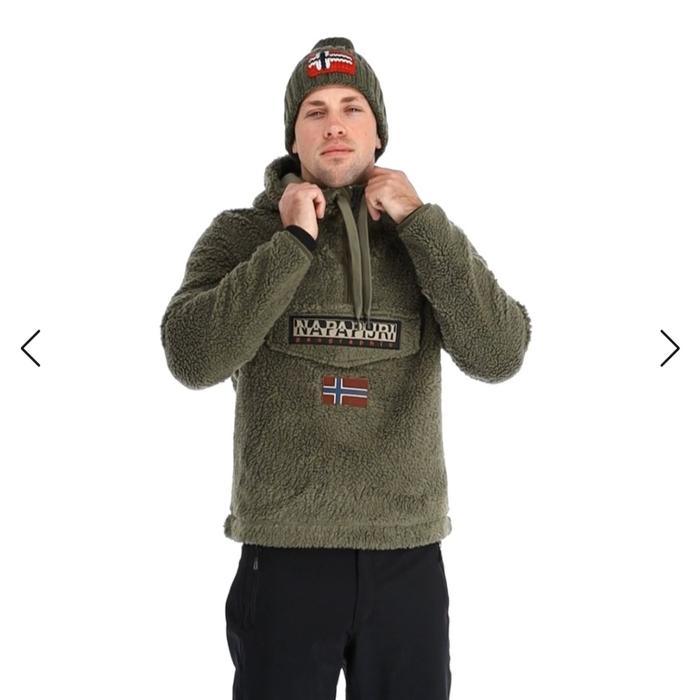 Napapijri sherpa size S burgee hoodi