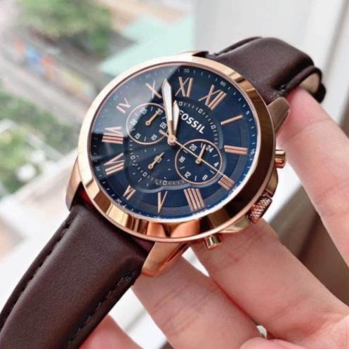 JAM TANGAN PRIA FOSSIL FS5068 GRANT CHRONOGRAPH ORIGINAL GARANSI 2 TAHUN