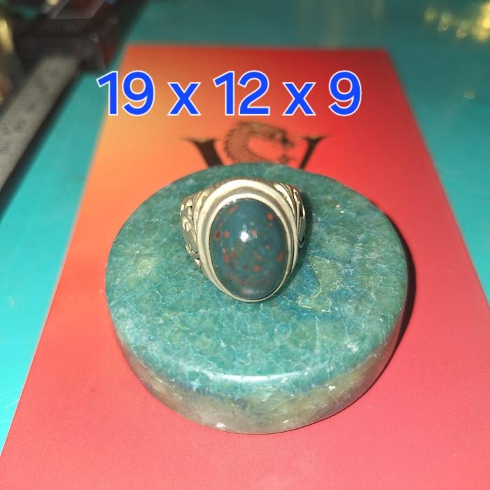Batu cincin pancawarna Nogosui pancawarna Limited edition Uk 19 x 12 x 9bLimited edition Ikat perak 