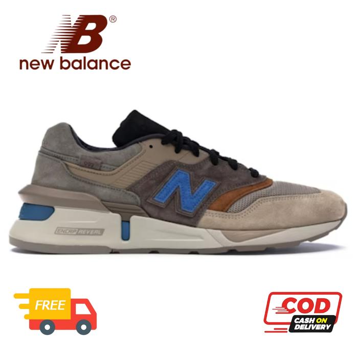 SEPATU NEW BALANCE 997s X KITH NONNATIVE BROWN 100% BNIB