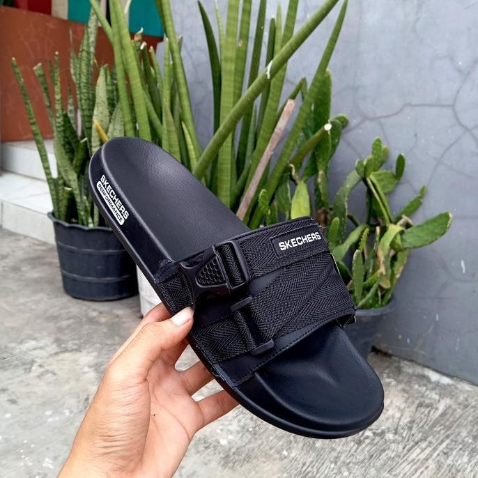SANDAL SKECHERS PRIA JUMBO TERBARU SIZE 43 - 50