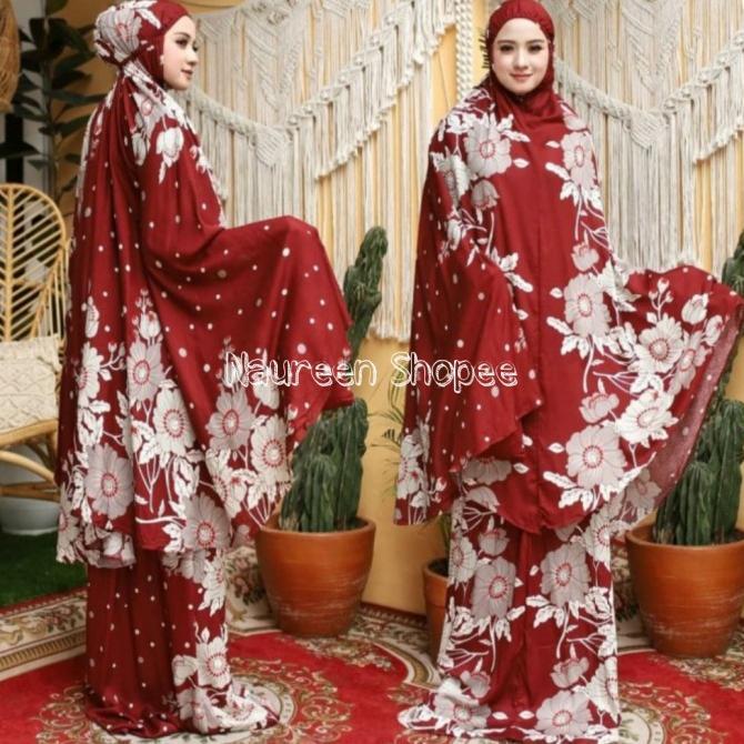 Mukena dewasa || Mukena jumbo Bali || Mukena Bali Motif