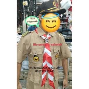 1 stel SERAGAM PRAMUKA PDU PEMBINA LAKI LAKI / PRAMUKA PDU PEMBINA