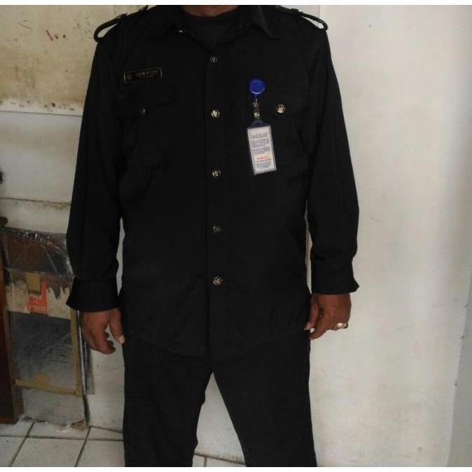 Safari Lengan Panjang - Seragam Safari Security