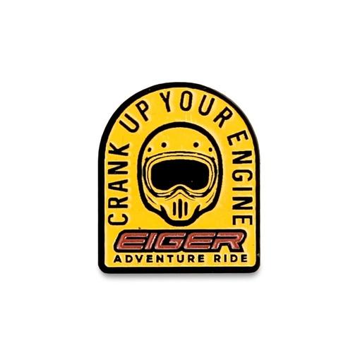 Pin Eiger X-Crank Up Your Engine Pin