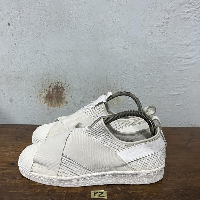 Sepatu second ori adidas superstar 80s slip on size 38