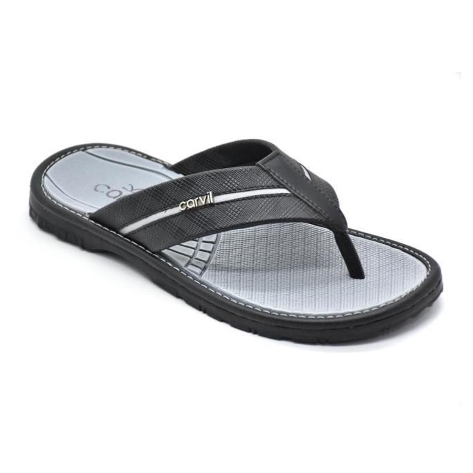 Carvil Sandal Pria Espresso-01 M Black