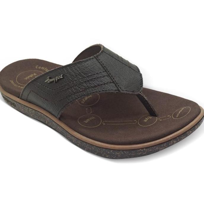 Homyped Alfapro 01 Sandal Jepit Kulit Terapi Pria