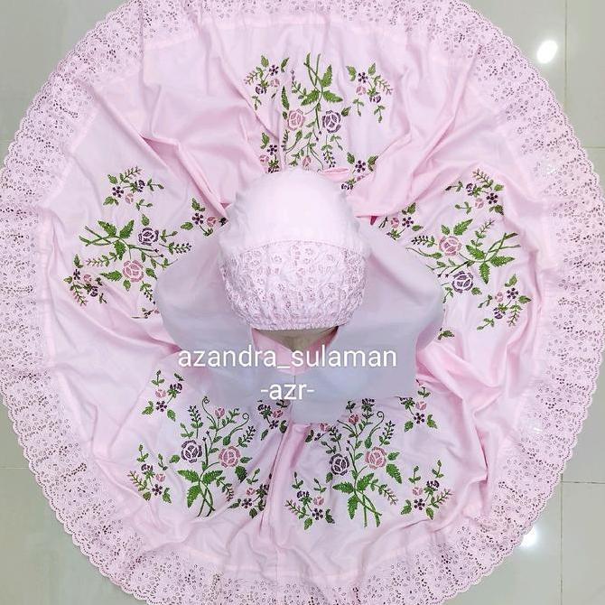 Mukena Bordir Kapalo Samek Versi Khadijah Bukittinggi Padang