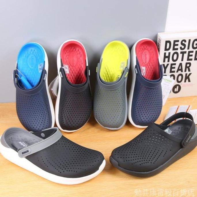 Crocs / Sandal Crocs / Crocs Literide / Literide / Sandal Pria / Lite Ride / Sepatu Sandal Perawat