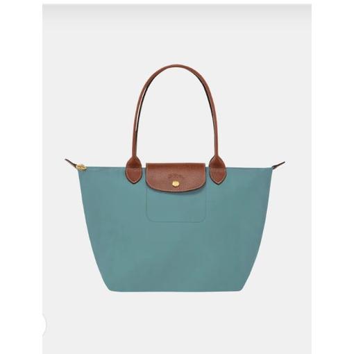 LC Longchamp Le Pliage Original Medium (MLH) Ecalyptus Recyled Canvas 100% Authentic Original