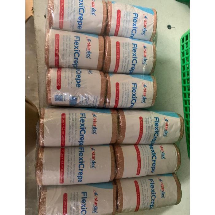 Termurah!!! FM CREPE / FLEXI CREPE / Poli crepe policrepe inelastis bandit/perban elastis/ patah tul