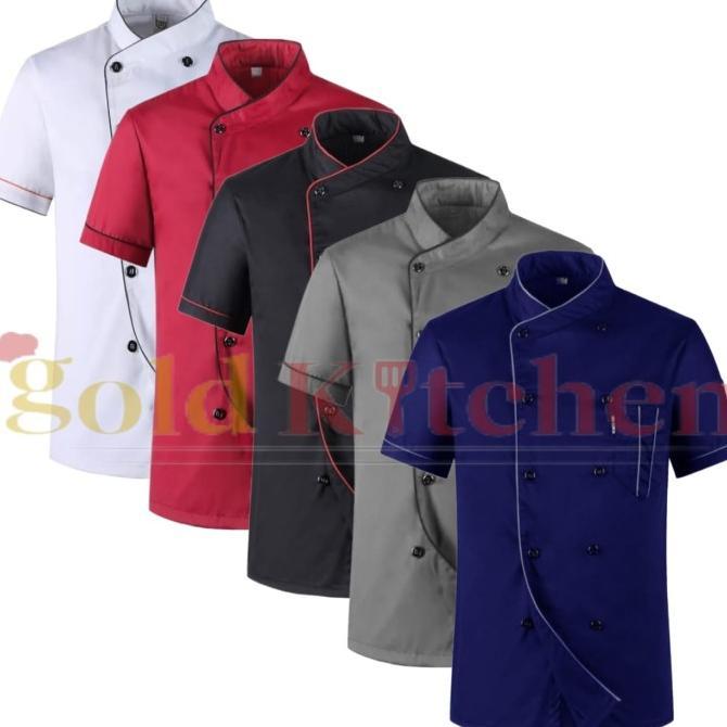 Baju Koki Chef Seragam Koki Seragam Chef Jaket Koki Jaket Chef