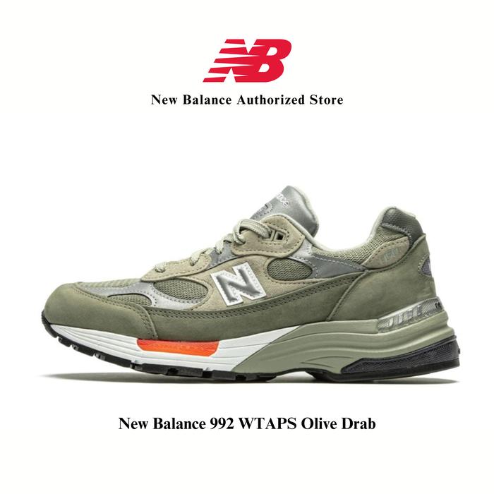 Sepatu NB New Balance 992 WTAPS Olive Drab