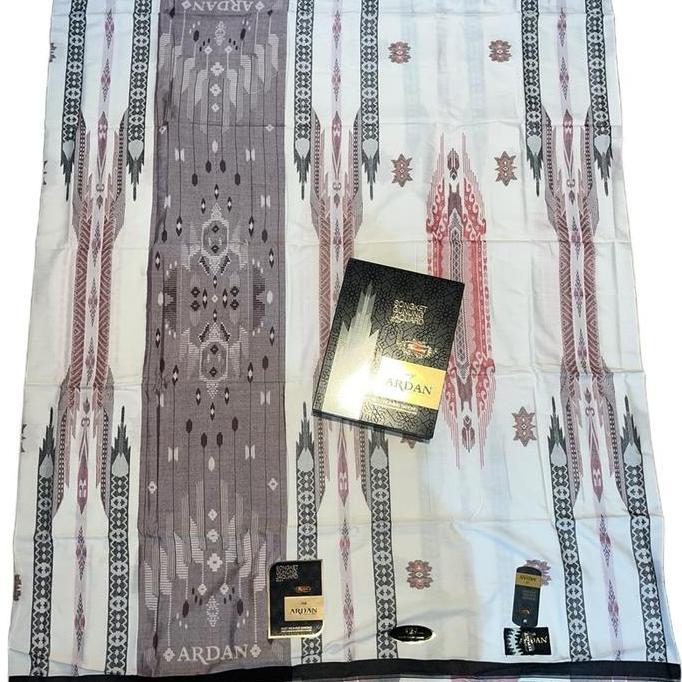 Produk Baru!! [NEW] SARUNG ARDAN GOLD SGJ BY KETJUBUNG ARDAN (SONGKET GUNUNG JAGUARD) Muslim Hitam M
