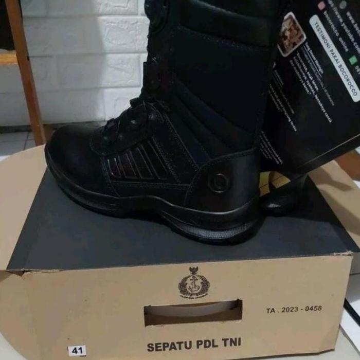 SEPATU PDL TALI PUTAR ORI ASLI BOCOROCCO JATAH TNI AL TERBARU