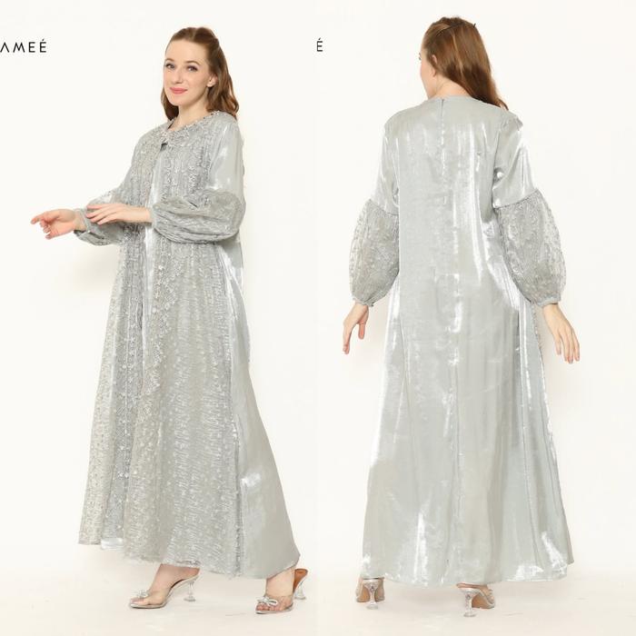 Dress Silver - Gamis Silver - Dress Shimmer - Gamis Shimmer - Dress Pesta - Gamis Pesta - Dress Prem
