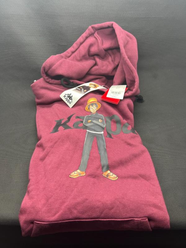 One Piece x Kappa Hoodie Trafalgar Luffy size L