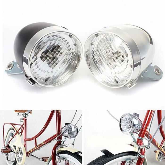 Classic klasik lampu led depan sepeda Onthel ontel retro style