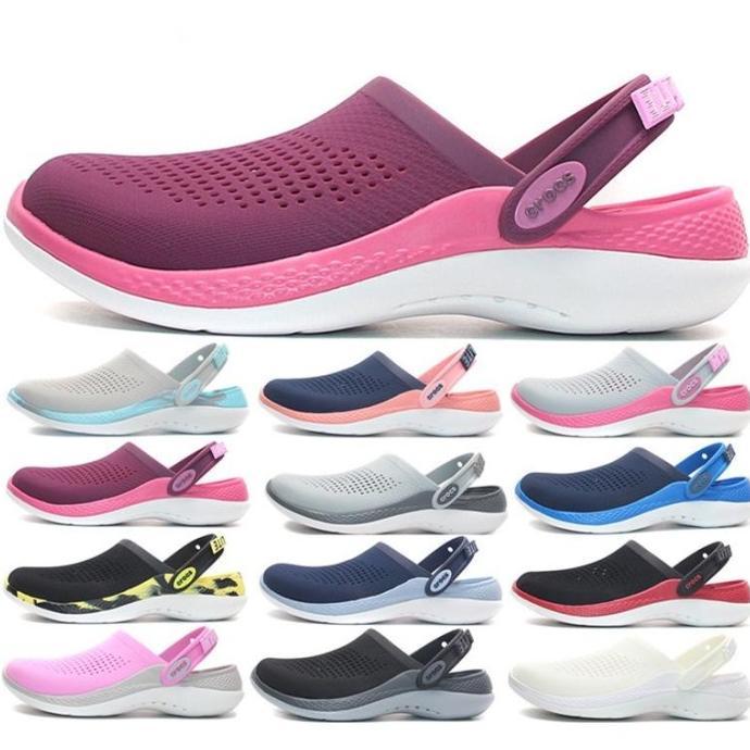 Crocs / Sandal Crocs / Crocs Literide 360 / Sandal Pria / Sandal Wanita / Sandal Karet / Sandal Anti