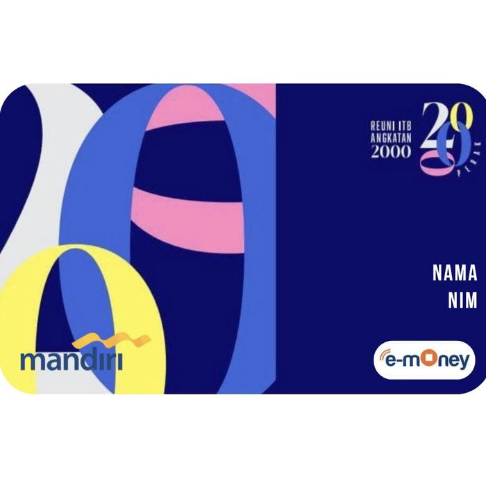E-Money Mandiri Merch 2000 Perak