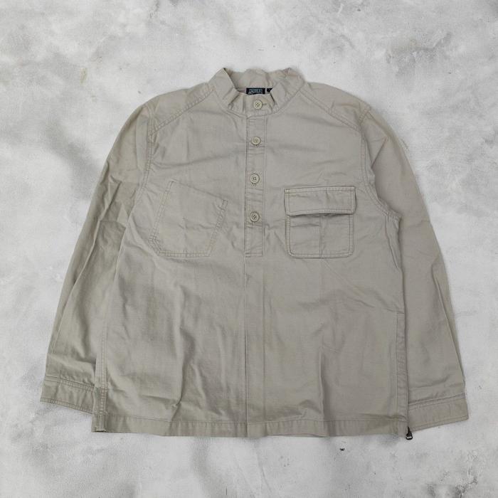 kemeja workshit outdoor aigle cream bekas