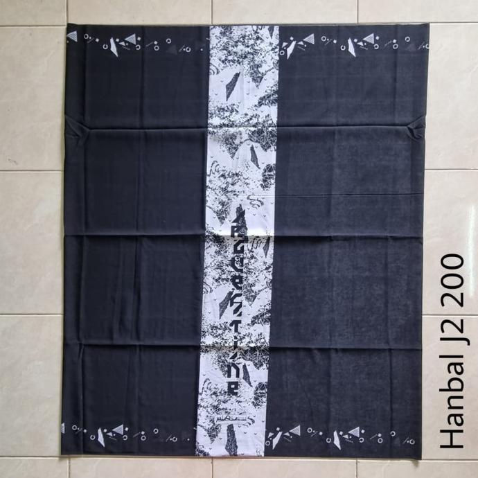 Produk Baru!! Sarung Rabbani Palestina Hanbal J2 Hitam dan Putih Motif Palestine