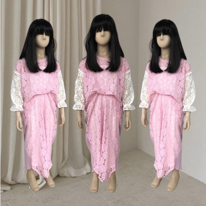 Gamaru Pleats Kaftan Anak