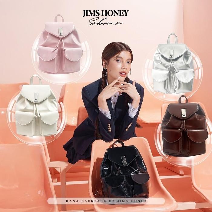 Hanna backpack x Sabrina - Tas Ransel Model Korea Jims Honey Original