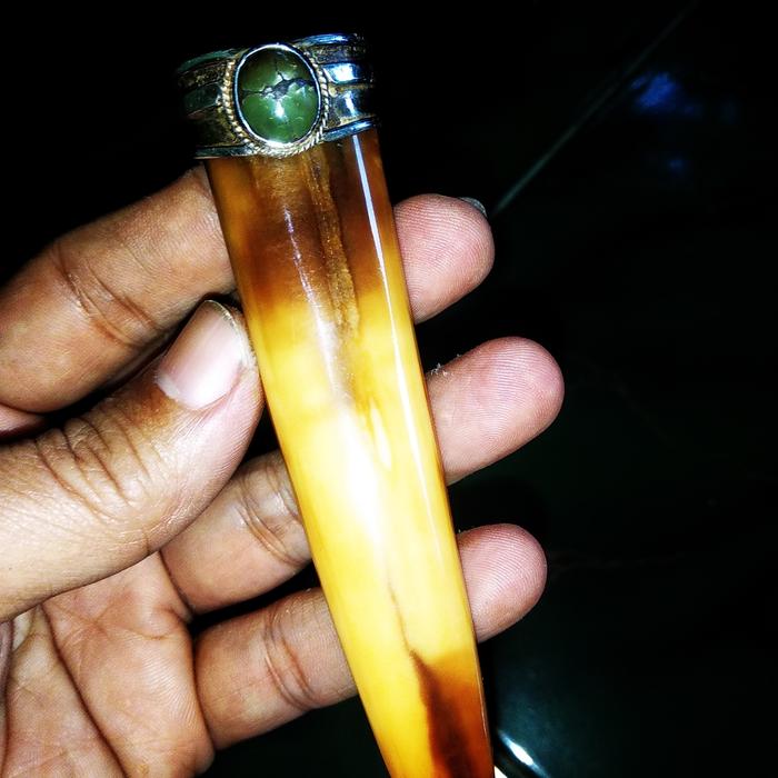 once pipa piprok tarduy mix pirus Persia motif tapak jalak ring perak lawasan unik jadul taring duyu