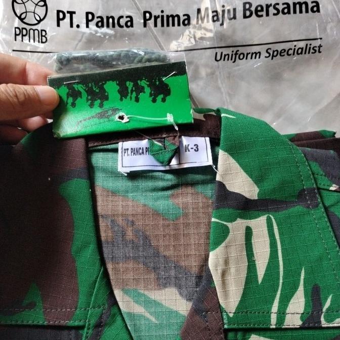 baju pdl tni AD jatah pt panca prima