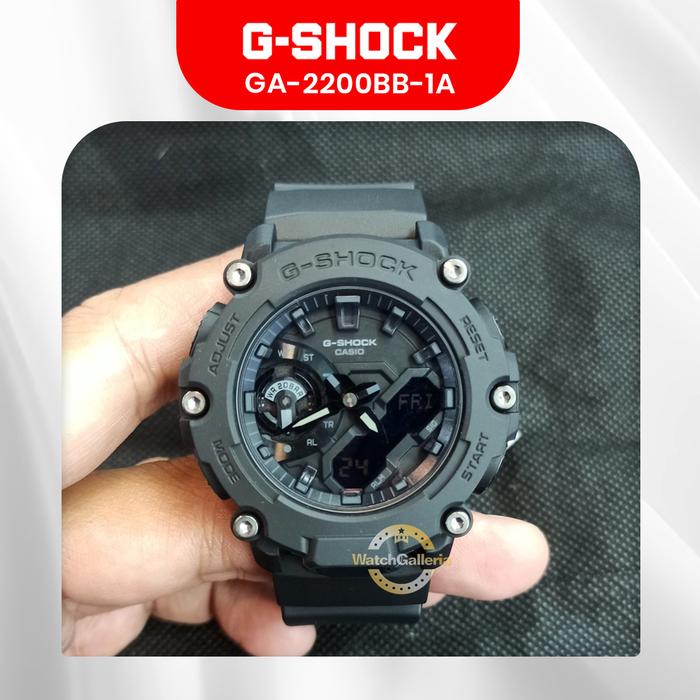 Casio G-Shock GA-2200BB-1A/GA-2200BB-1A/GA-2200BB Original Murah