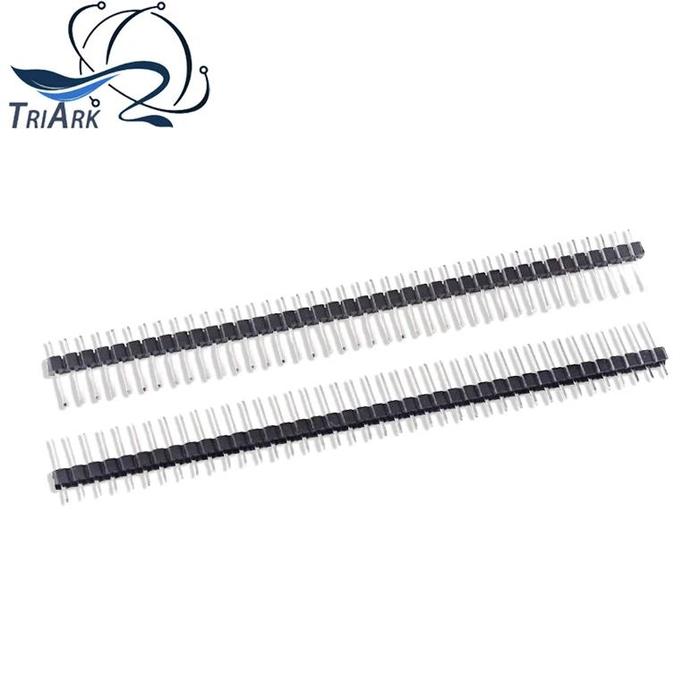 IMPORT 30PCS/SET 40 PIN BREAKABLE PIN HEADER 2.54MM SINGLE ROW MALE HEADER CONNECTOR KIT PCB PIN STR